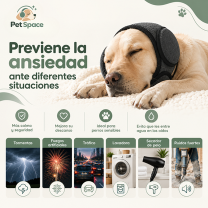 CalmEars | Orejeras Antirruido para Perros