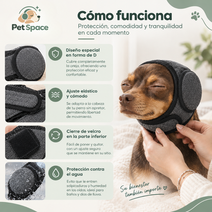 CalmEars | Orejeras Antirruido para Perros
