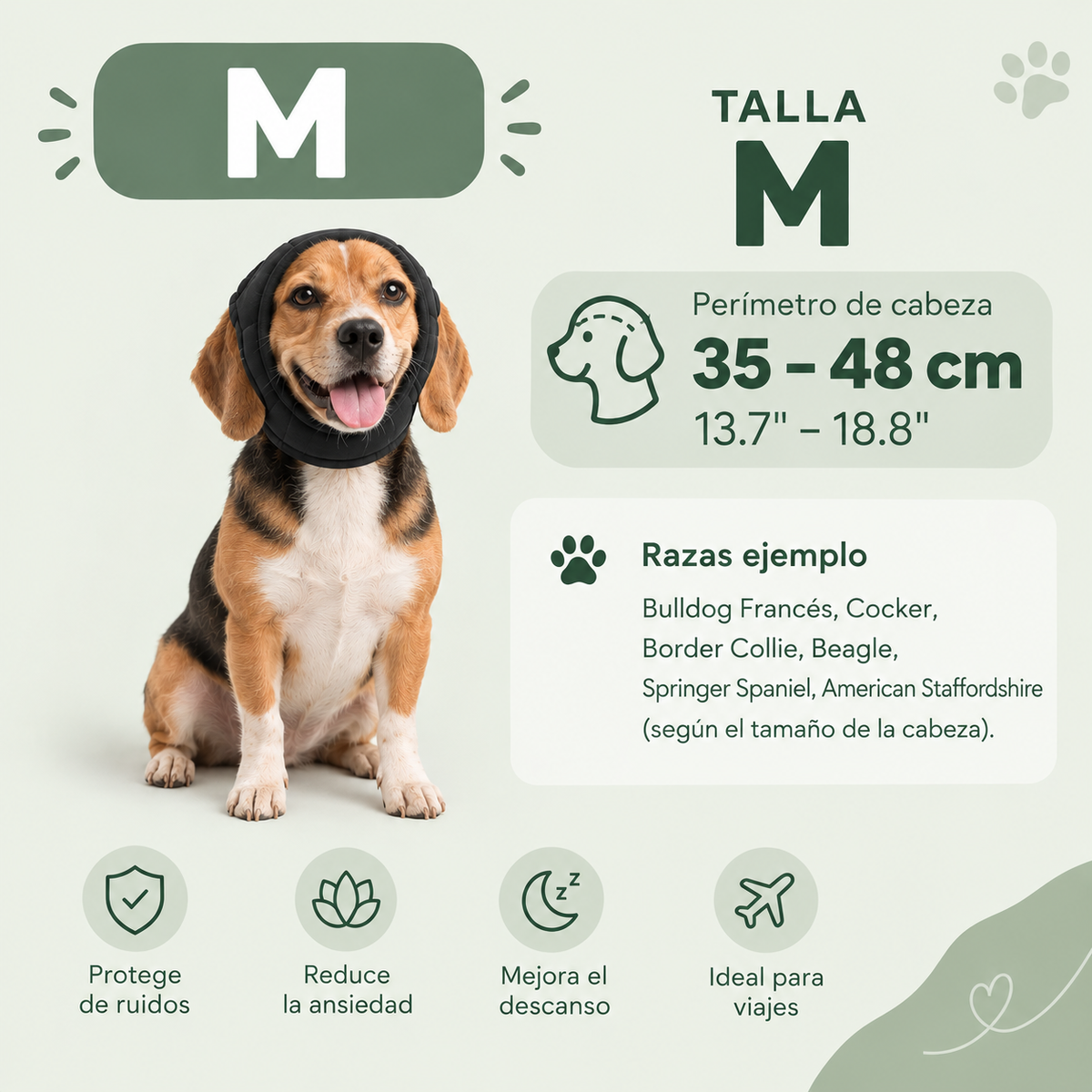 CalmEars | Orejeras Antirruido para Perros