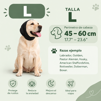 CalmEars | Orejeras Antirruido para Perros